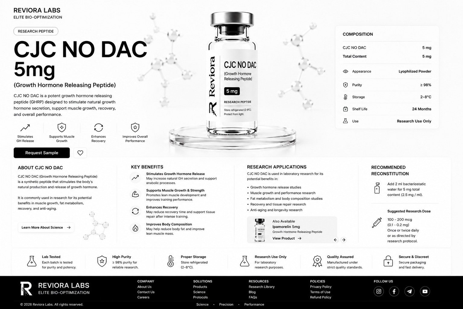 CJC NO DAC 5mg - Image 2